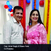 Capt. Avtar Singh & Meenu Saini,,Co-Founders